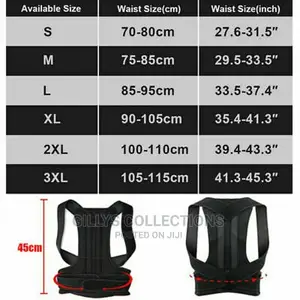 Posture Corrector Corset Back Brace Support Shoulder