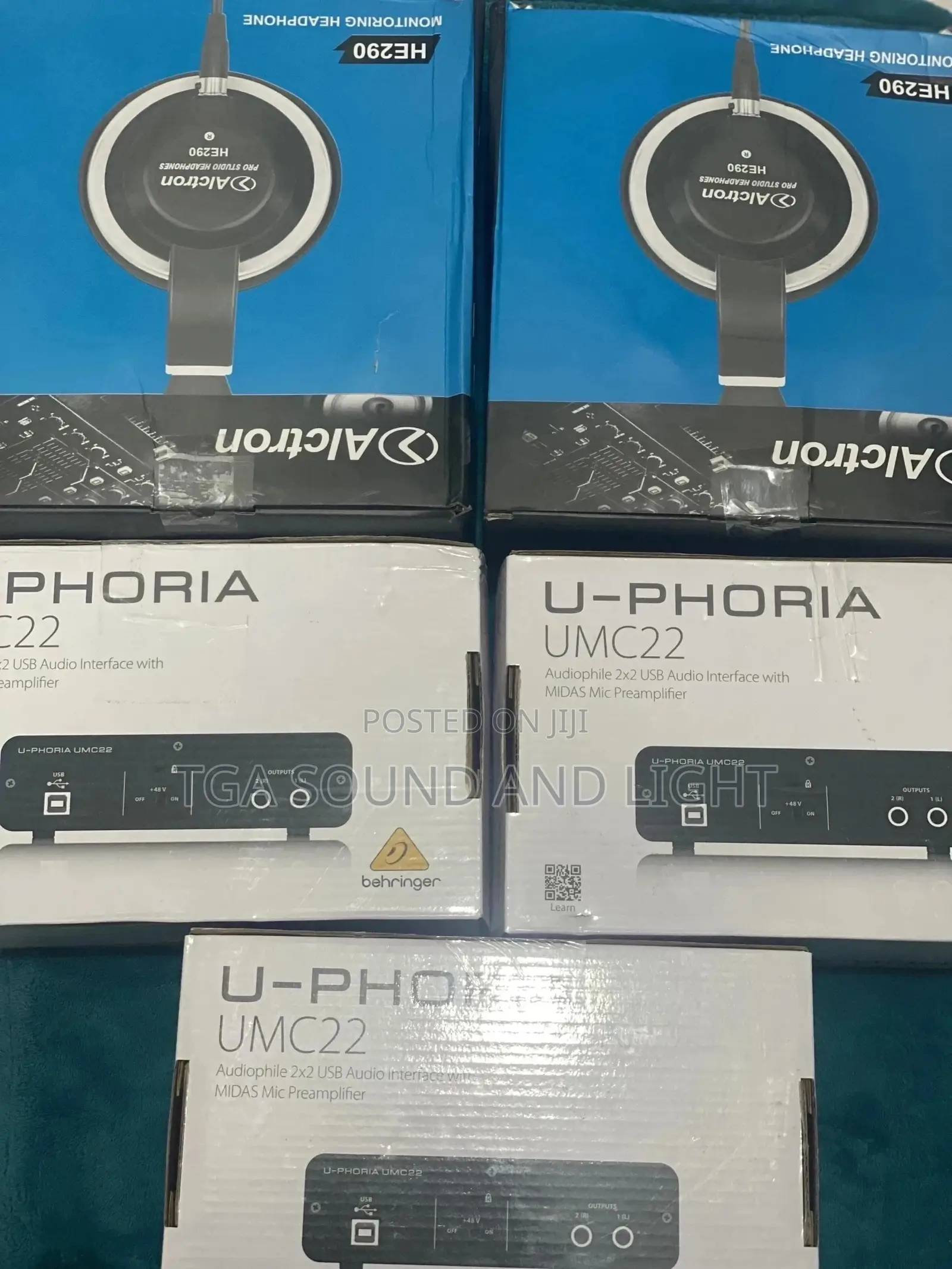 Behringer U-Phoria Umc22 2x2 Audio Interface