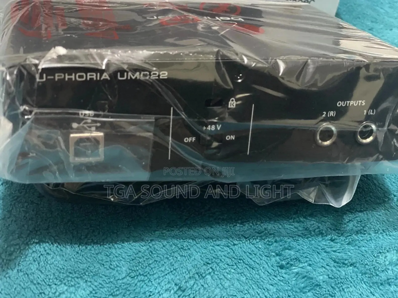 Behringer U-Phoria Umc22 2x2 Audio Interface