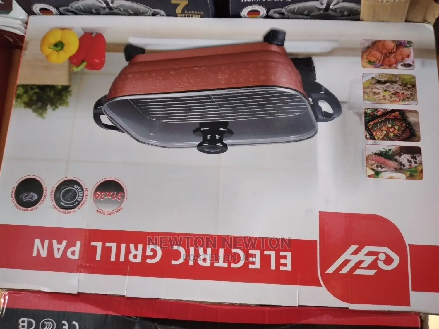Multipurpose Electric Grill Pan