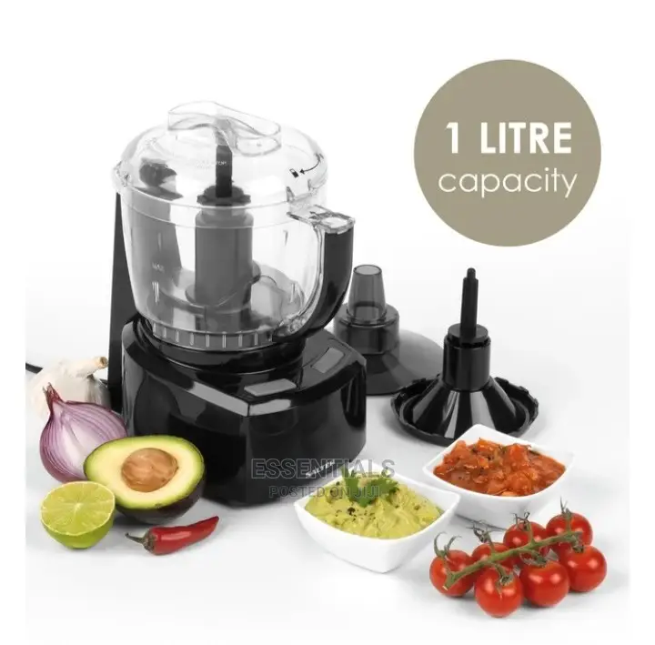 8 in 1 Compact Prep Pro Mini Chopper Food Processor 1L