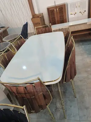 White Marble Dining Table . Free Delivery