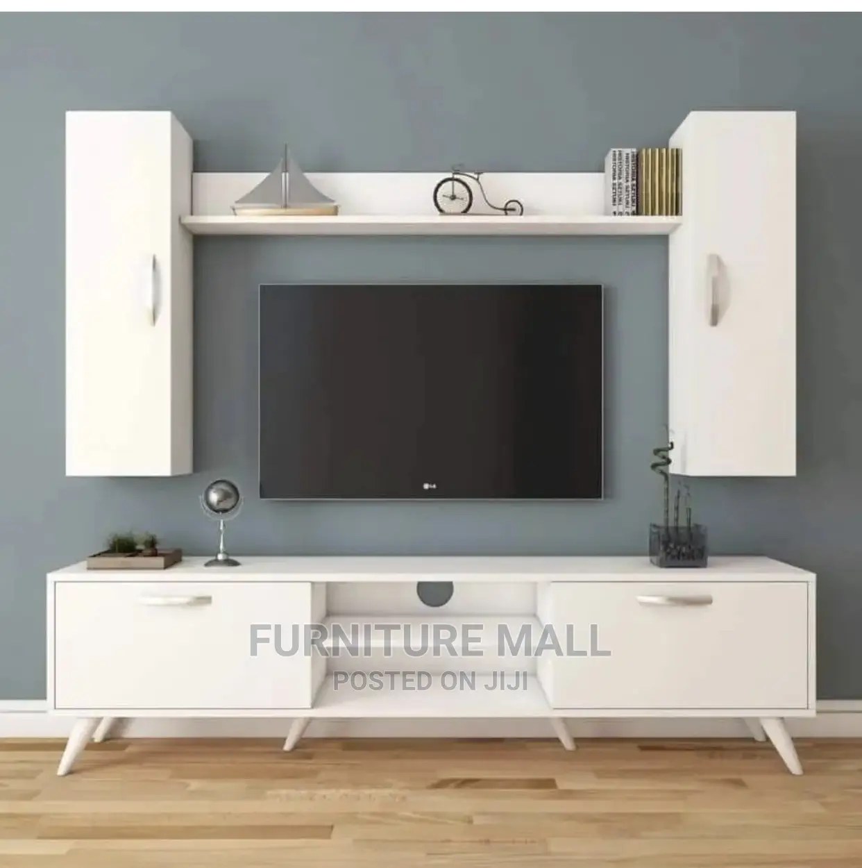 Pure White Tv Stand. Free Delivery