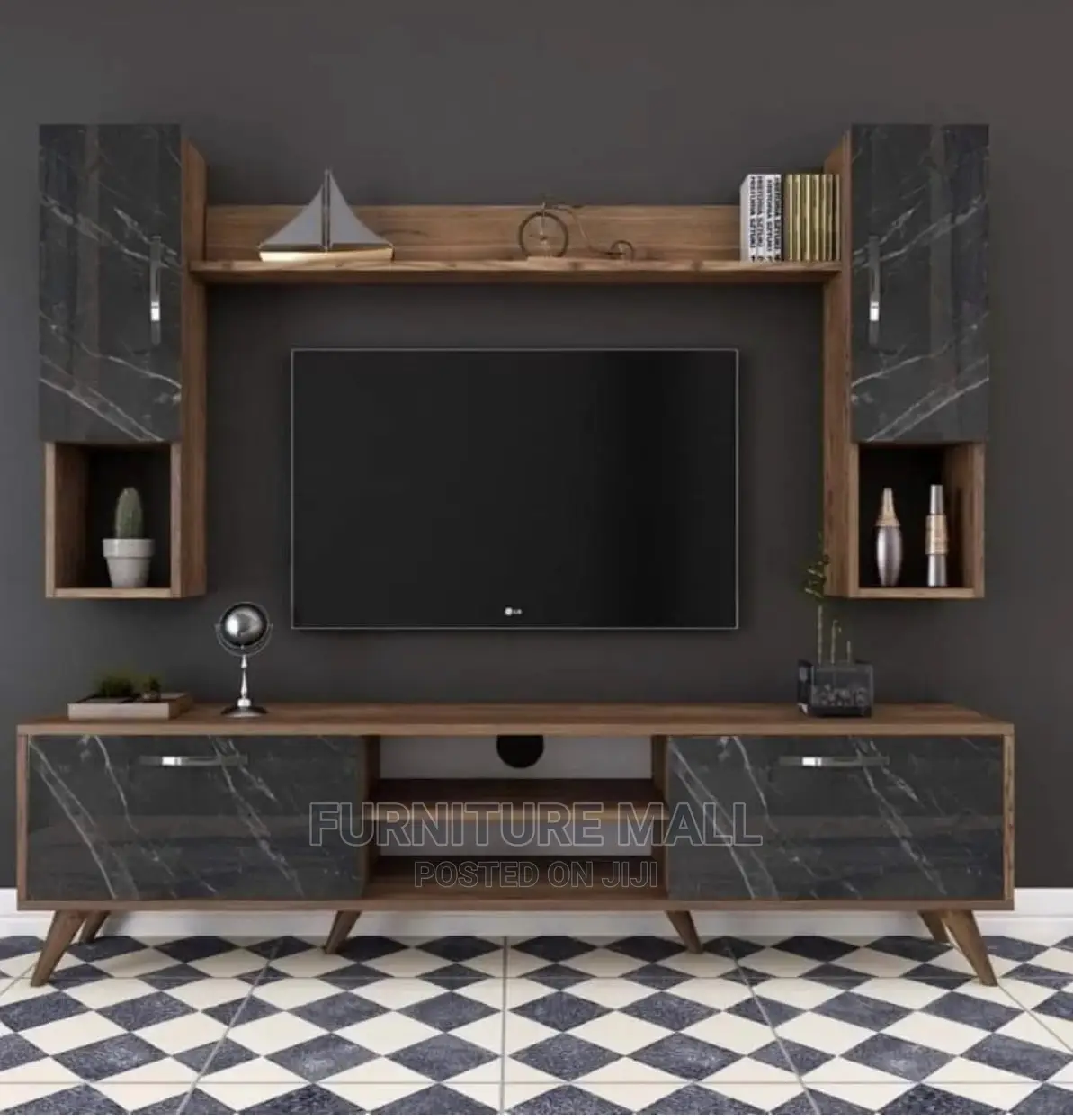 Deep Cofe Colored TV Cabinet. Free Delivery
