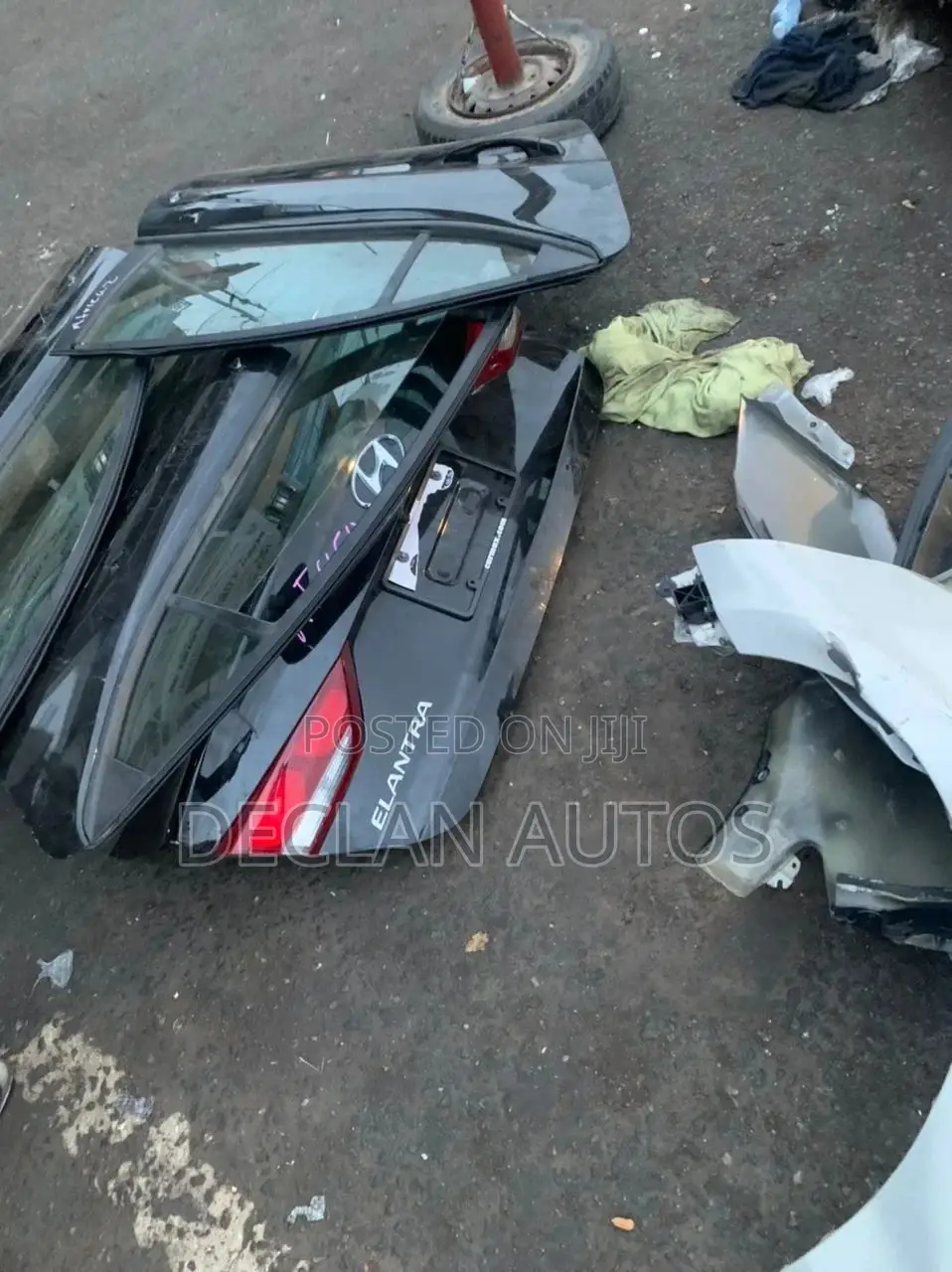 Elantra 2017 -2018 Doors Boot