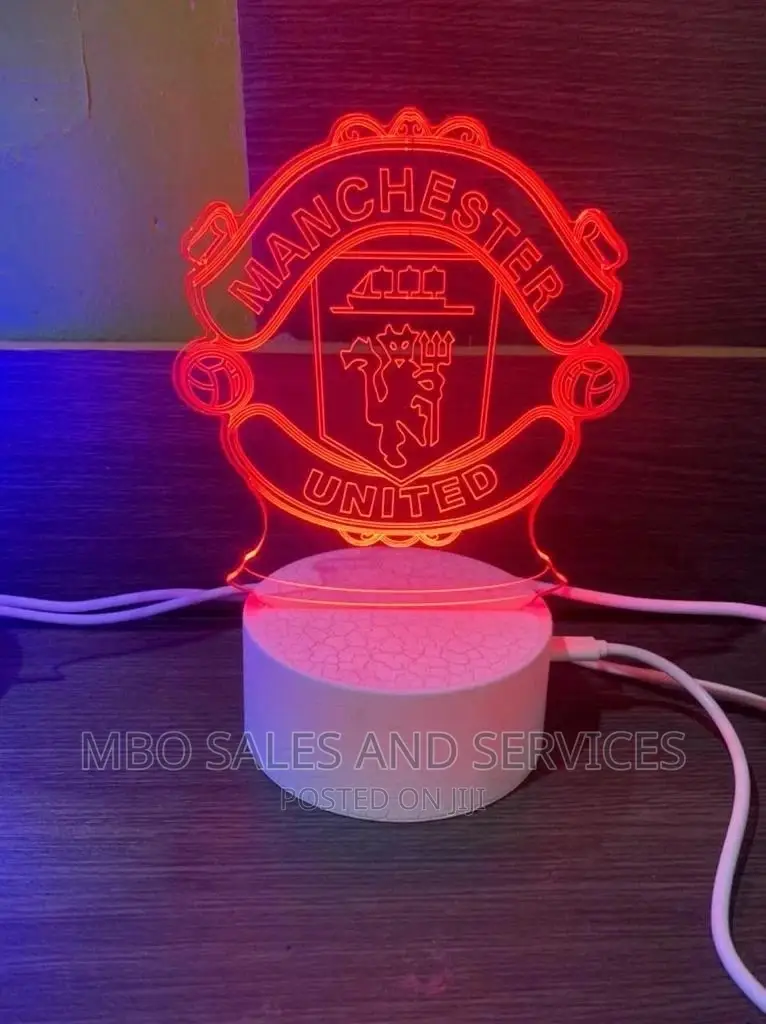 Soccer Teams 3D Lamp Decors