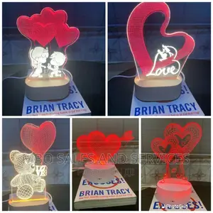 Romantic 3D Lamp Decors