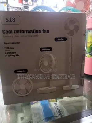 Table Top Fan Rechargeable