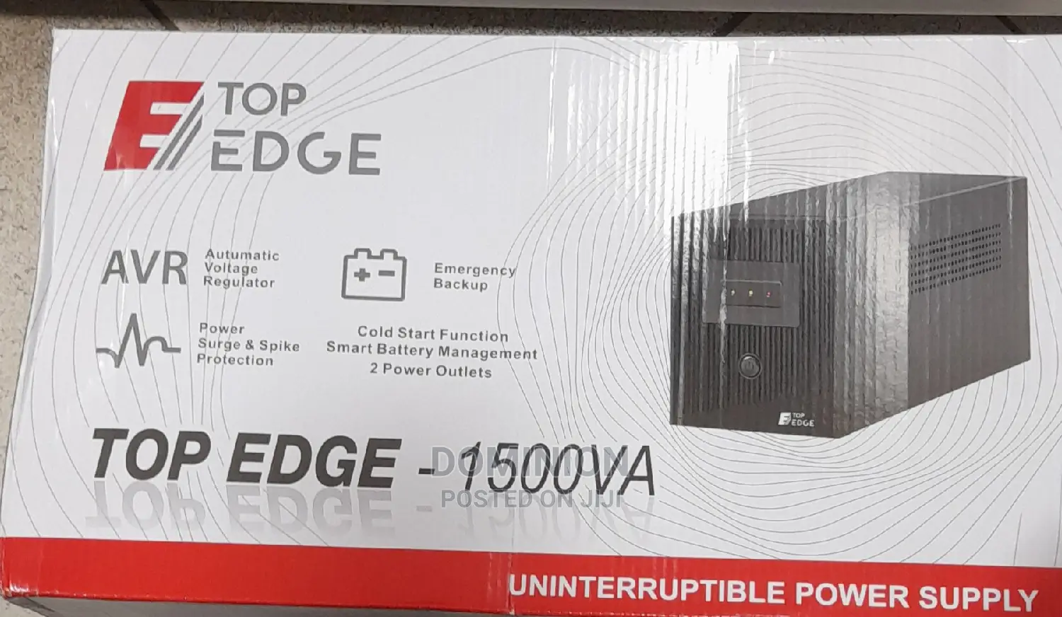 1500va / 900w Top Edge Ups + Automatic Voltage Regulator