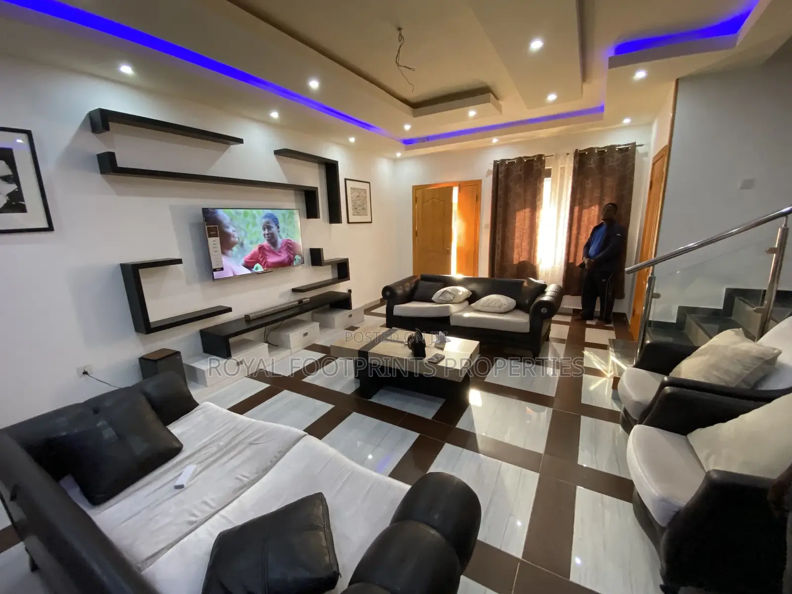 Furnished 3bdrm Duplex in East Legon for rent