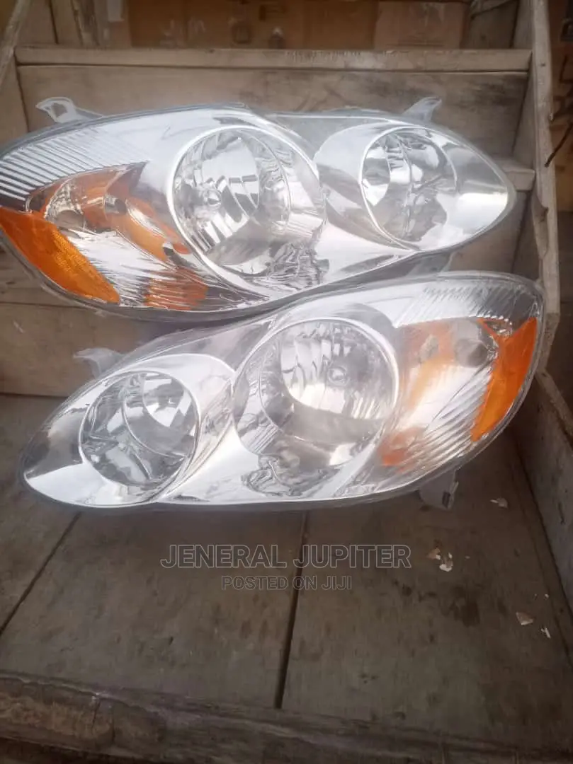 Toyota Corolla 2003/8 Headlight Pair .