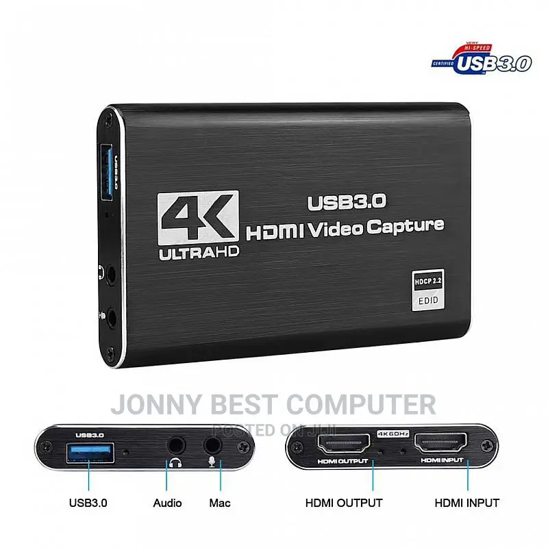 HDMI 4k Video Capture Card