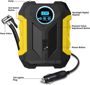 Digital Air Compressor for Car Auto Pump Portable Tire Infla