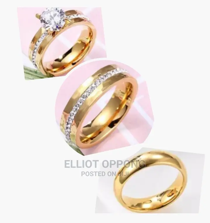 Quality 10K Gold Ring 3 Set