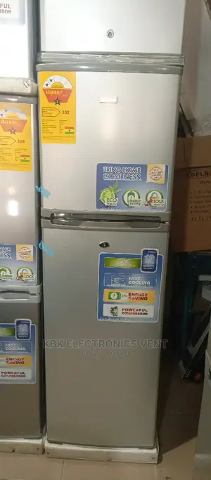 Nasco 170ltr Double Door Refrigerator