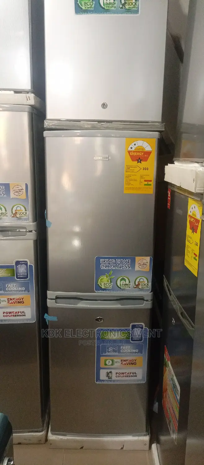 Nasco 140ltr Double Door Refrigerator