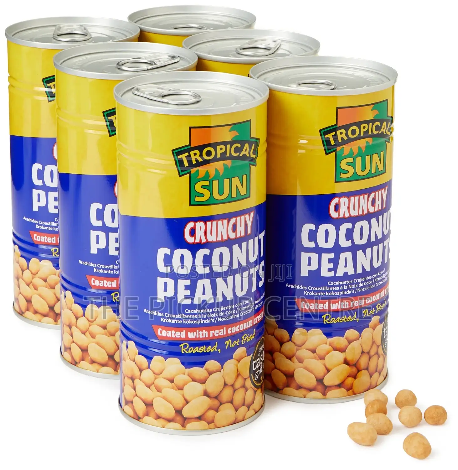Tropical Sun Crunchy Coconut Peanuts 330g