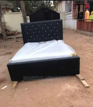 Double Foreign Bed Frame With Mattress
