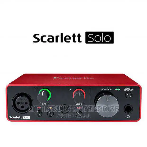 Scarlett Focusrite Studio Sound Card