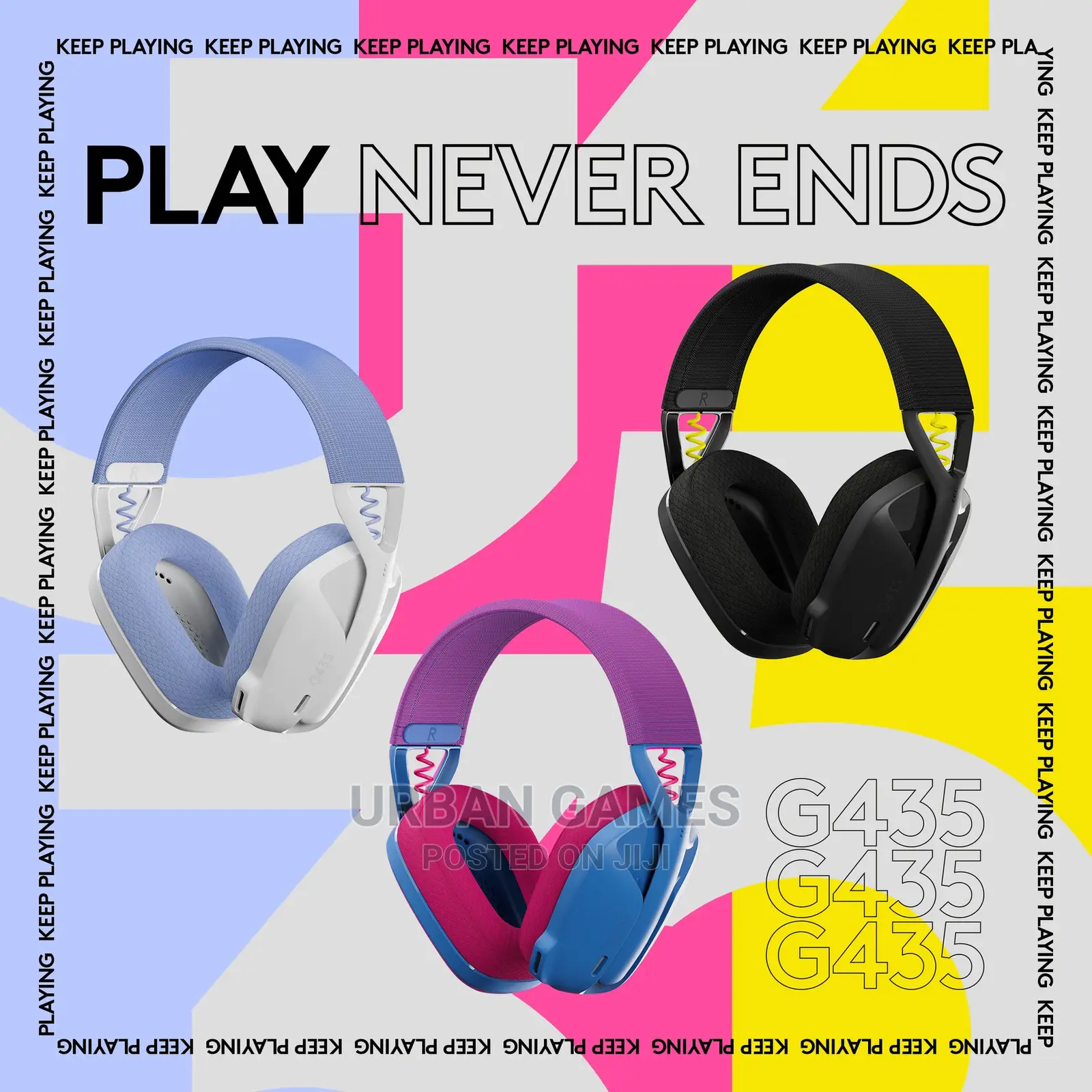 G435 Logitech Headphones for Ps5/Ps4