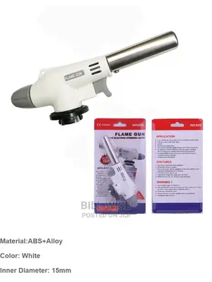 Flame/Fire Gun Torch With Gas Cylinder