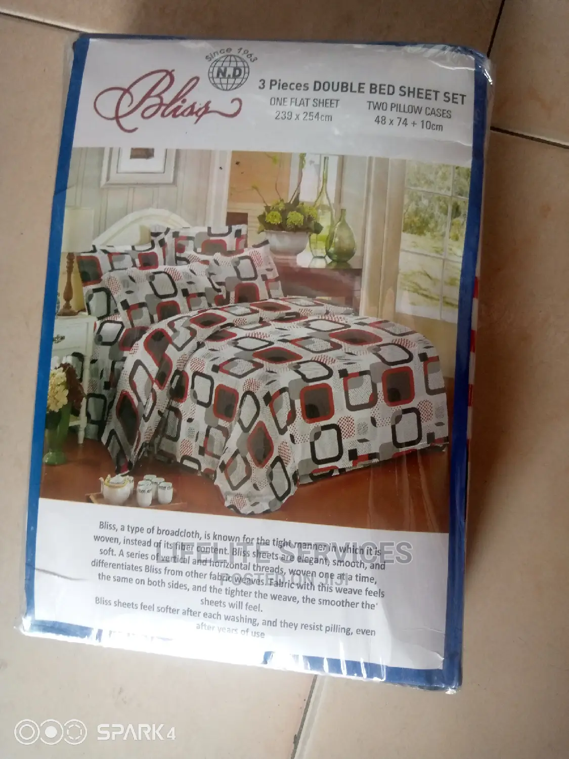 Designer Bedsheet-Double