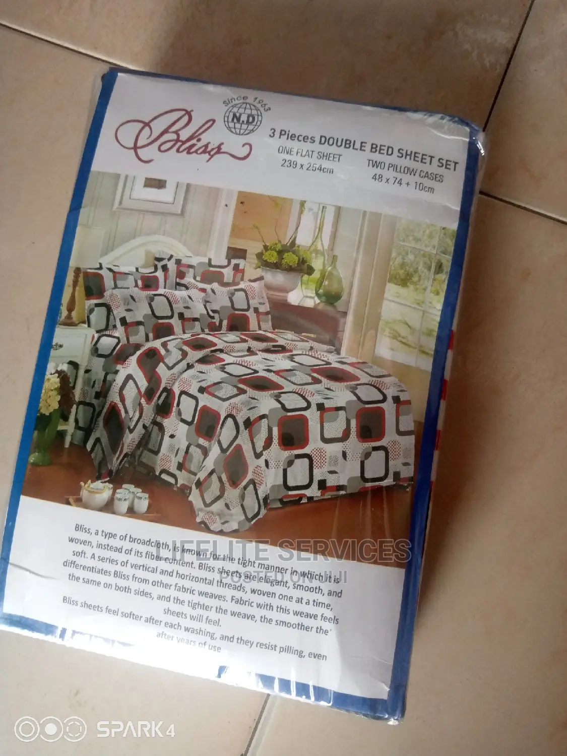 Bliss Bedsheet With 2 Pillow Cases