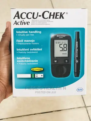 Glucometer Machine +Strips (Accu-Chek)