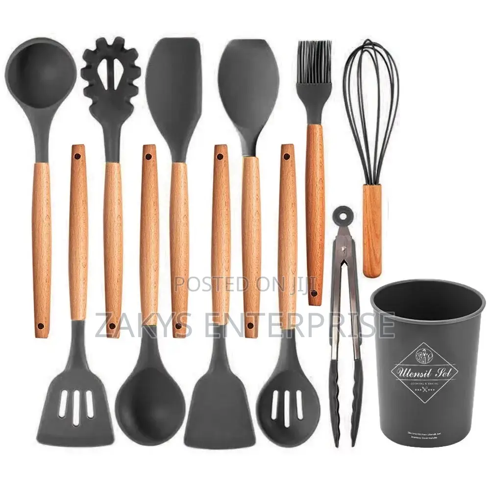 Silicon Complete Kitchen Laddles Set