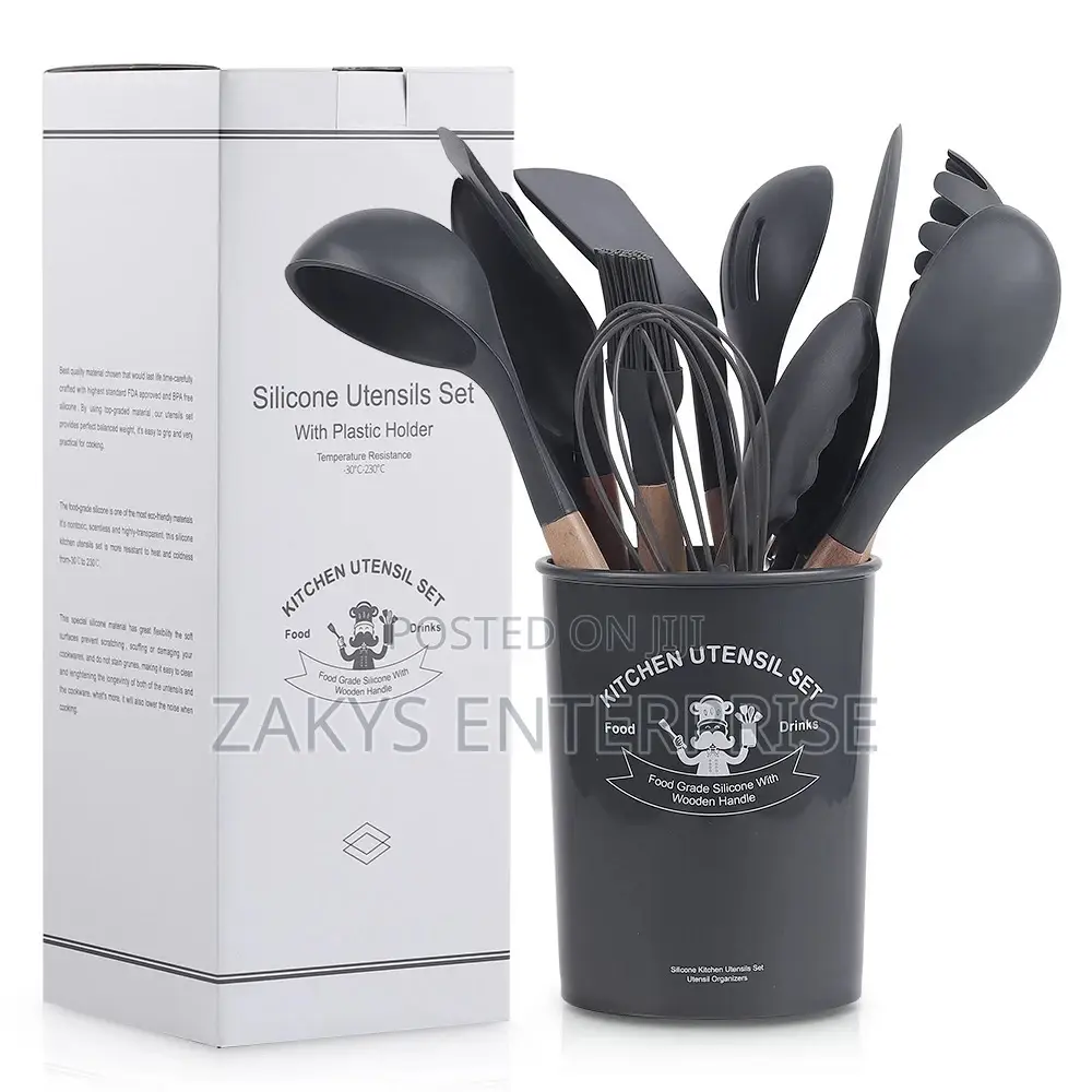 Silicon Complete Kitchen Laddles Set