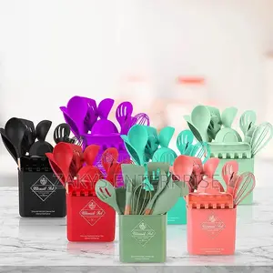 Silicon Complete Kitchen Laddles Set