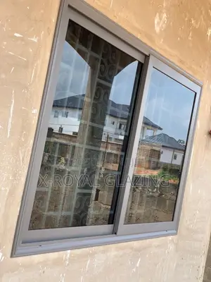 Grey Coated Single Glazed Italian Sliding Windows