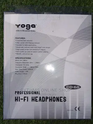 Dj Headphone (Yoga Cd-68)