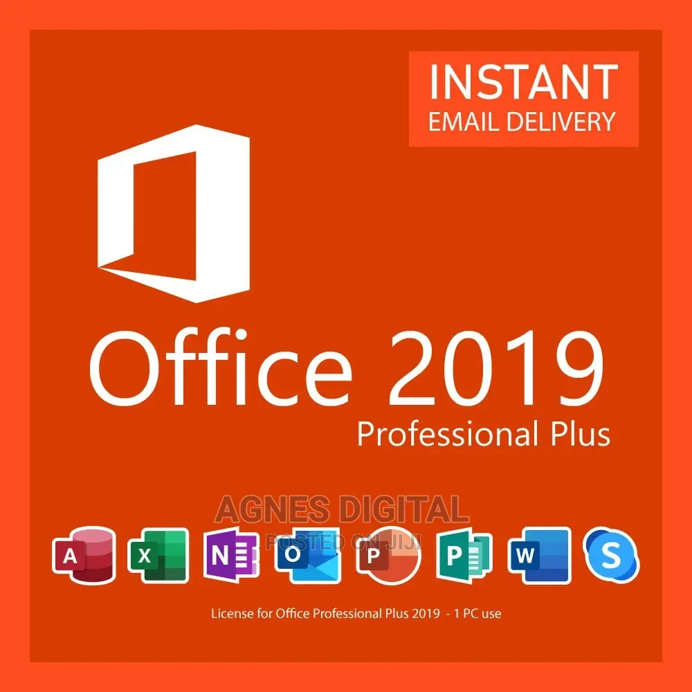 Microsoft Office 2019 Professional 1PC Key (Link to Email)