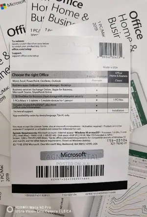 Microsoft Office 2019 For Mac License Key (2 Mac)