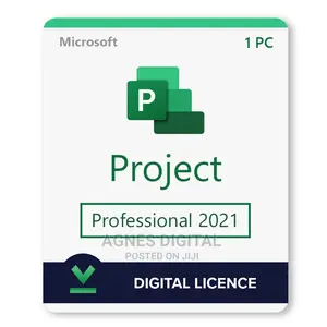 Project Professional 2021 1PC Digital License(Bind to Email)