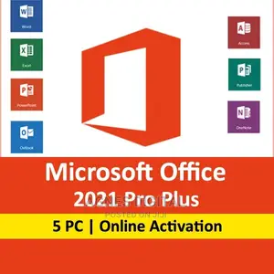 Microsoft Office 2021 Pro Plus 5PC Online Activation