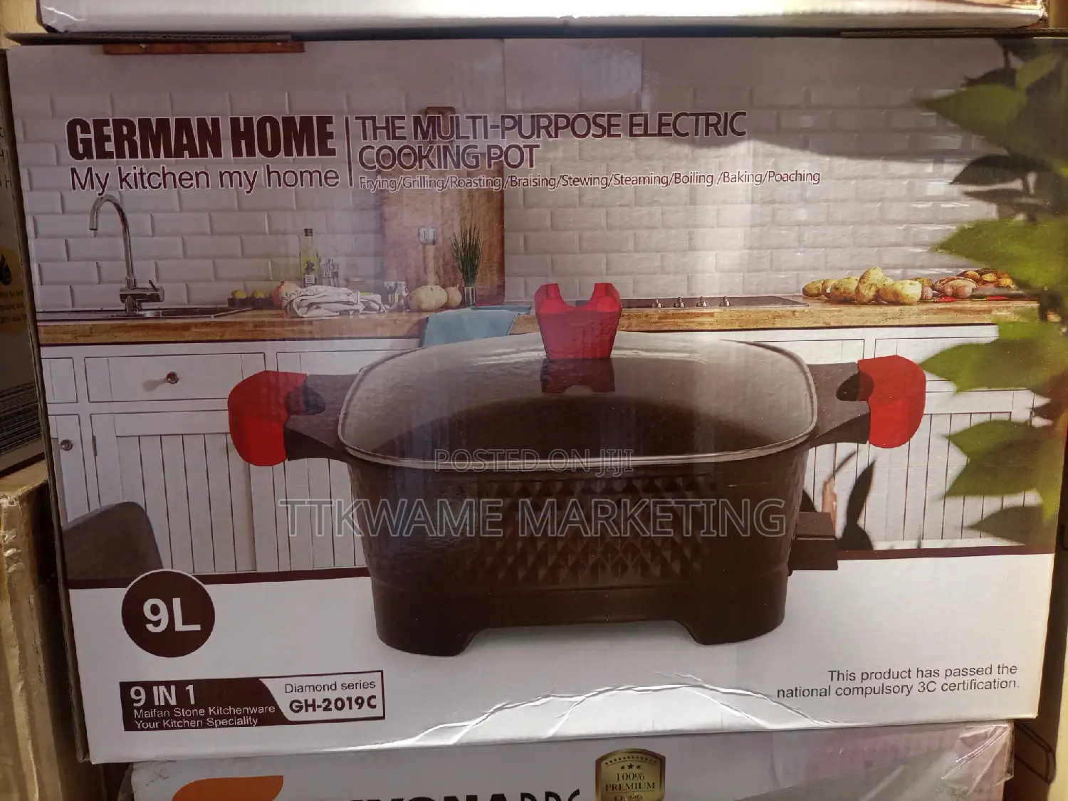 Multipurpose Electric Cooking Pot