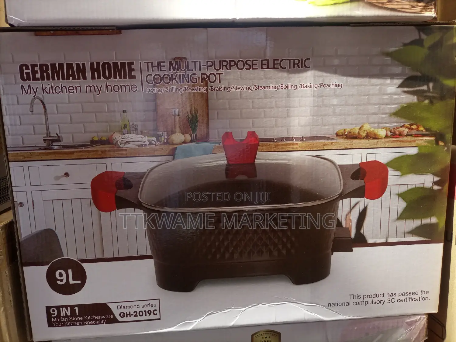 Multipurpose Electric Cooking Pot