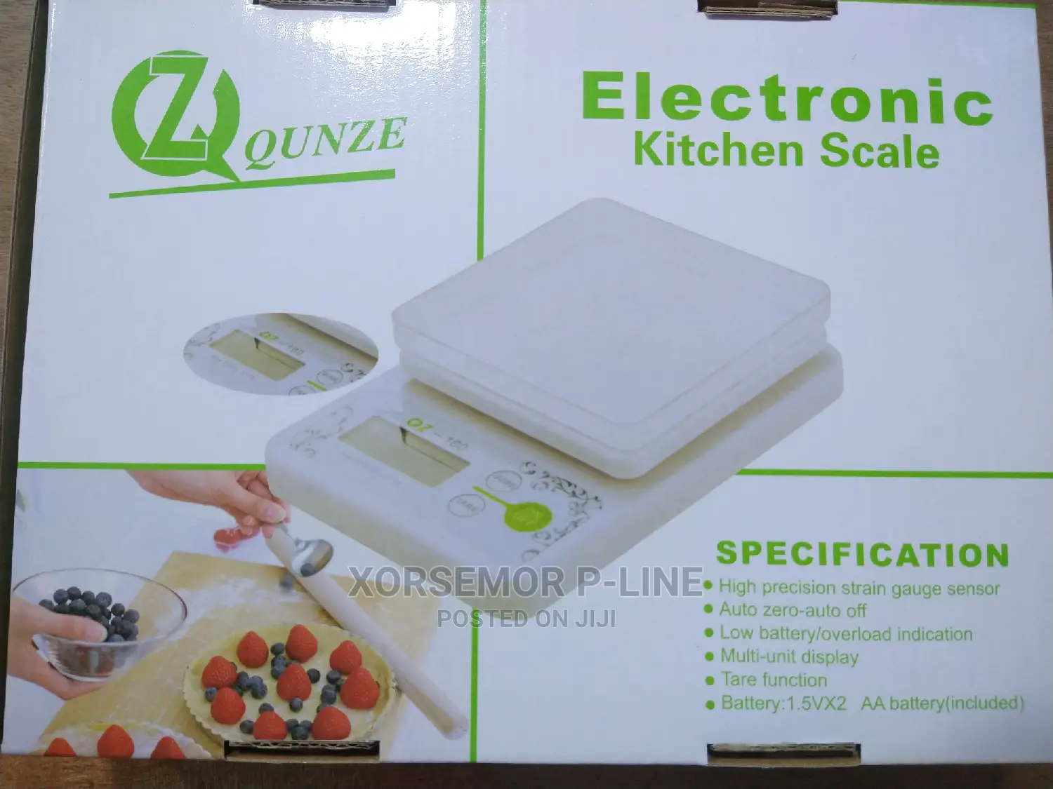 Electronic Kitchen Weighing Scale 7kg +