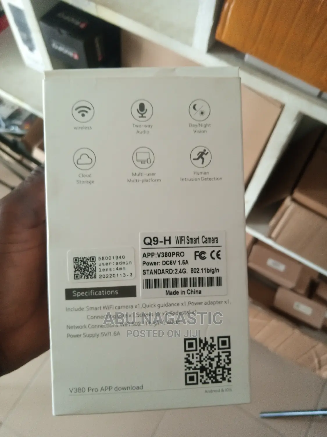 Smart Wifi IP Baby Home Security Camera