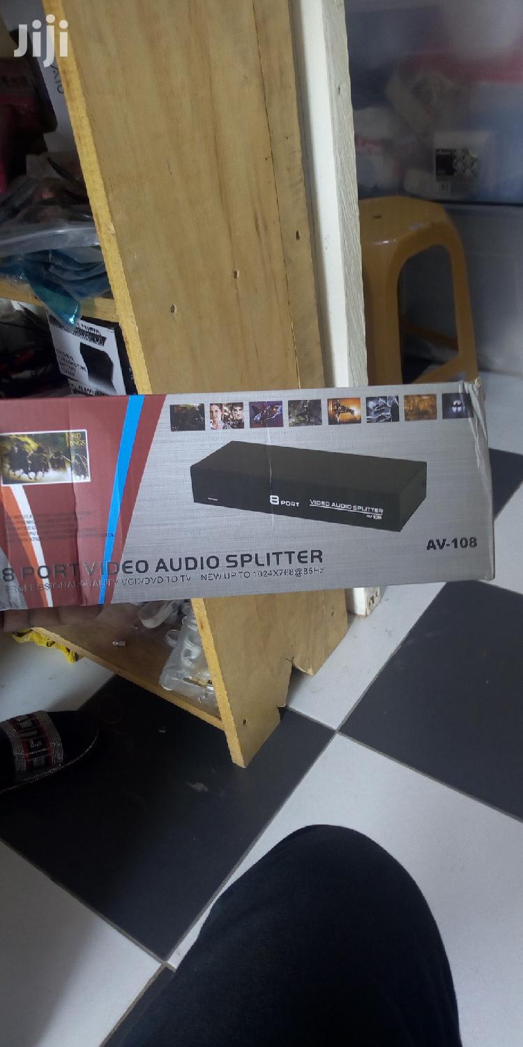 Video Audio Splitter 8 Port