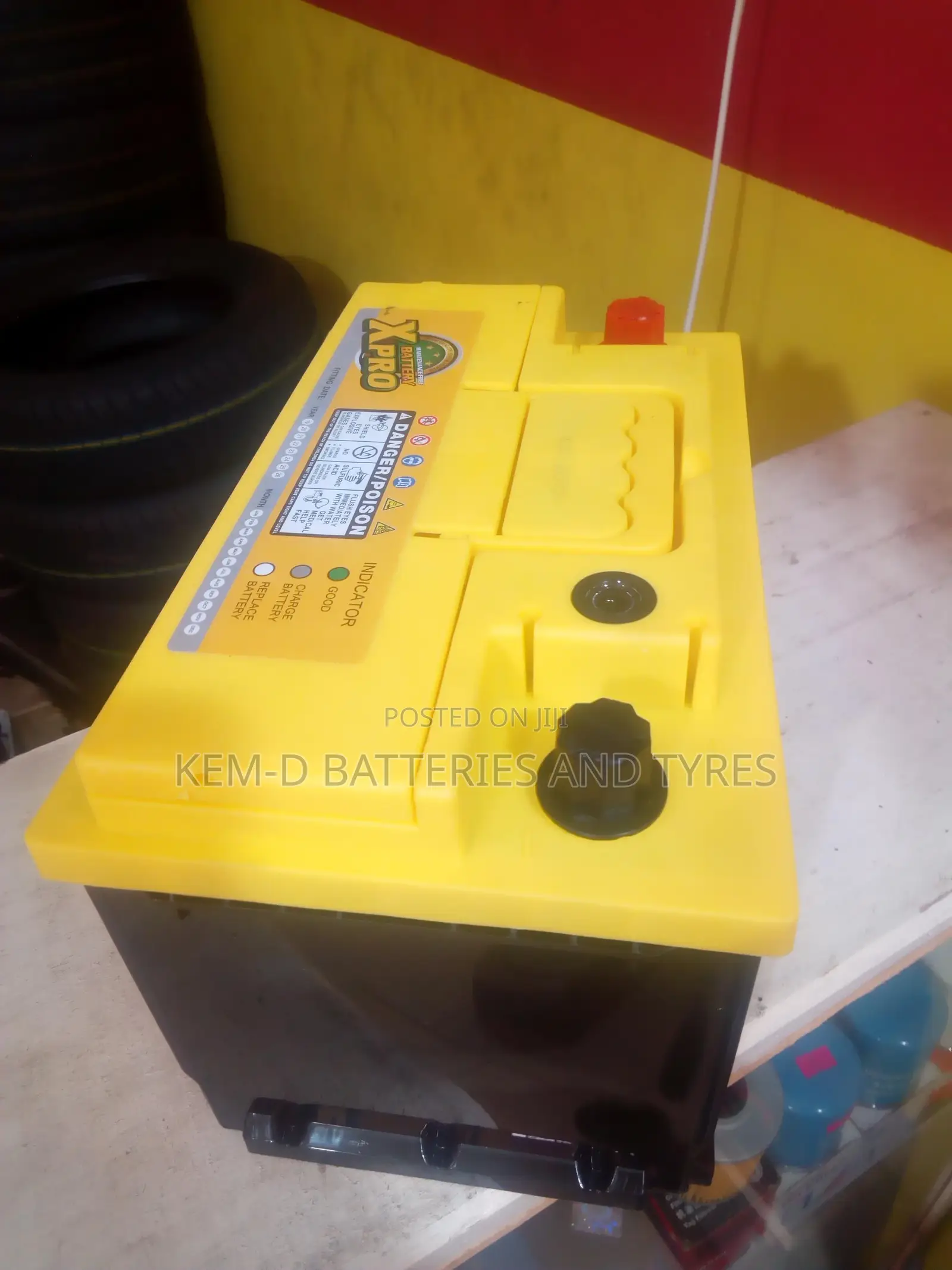 15 Plates Car Battery - Xpro + Free Delivery