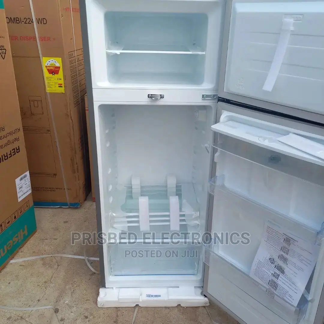 Hisense Double Door Fridge 202 Litres With Dispenser