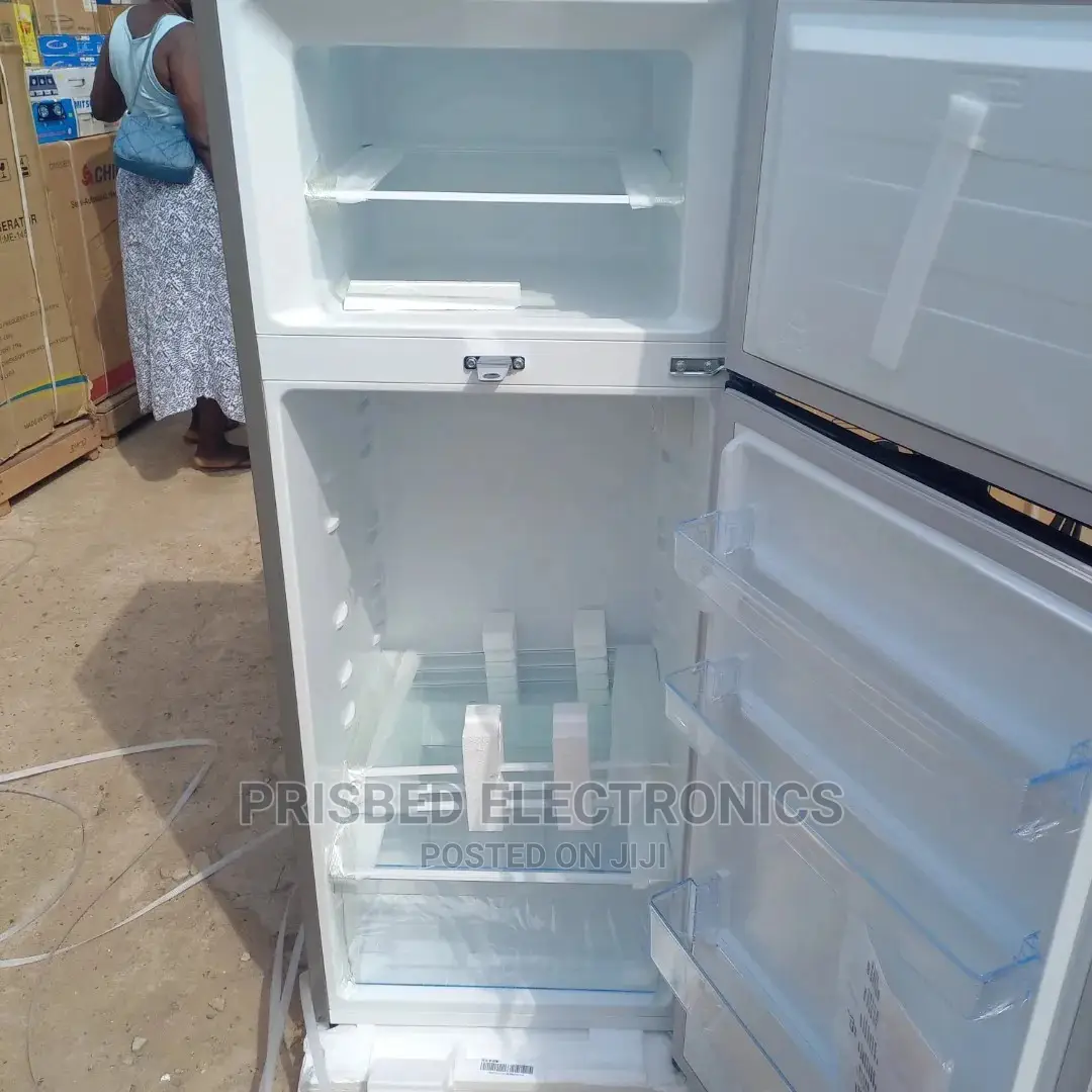 Hisense Double Door Fridge 208 Litres Top Freezer