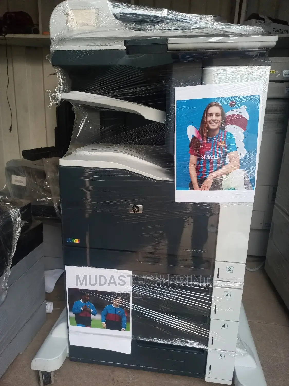 Hp Color Laserjet M775 A3 Wireless Photocopy, Also Staples