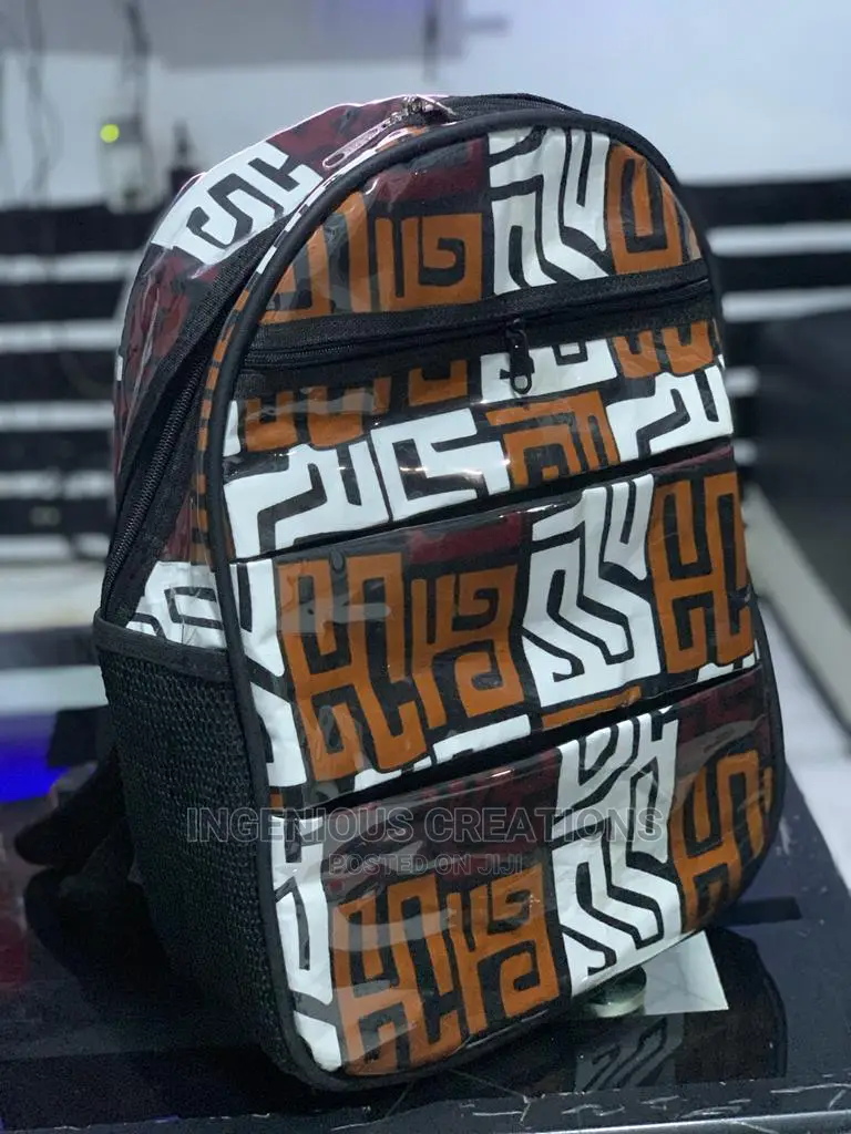 Quality African Print Backpack