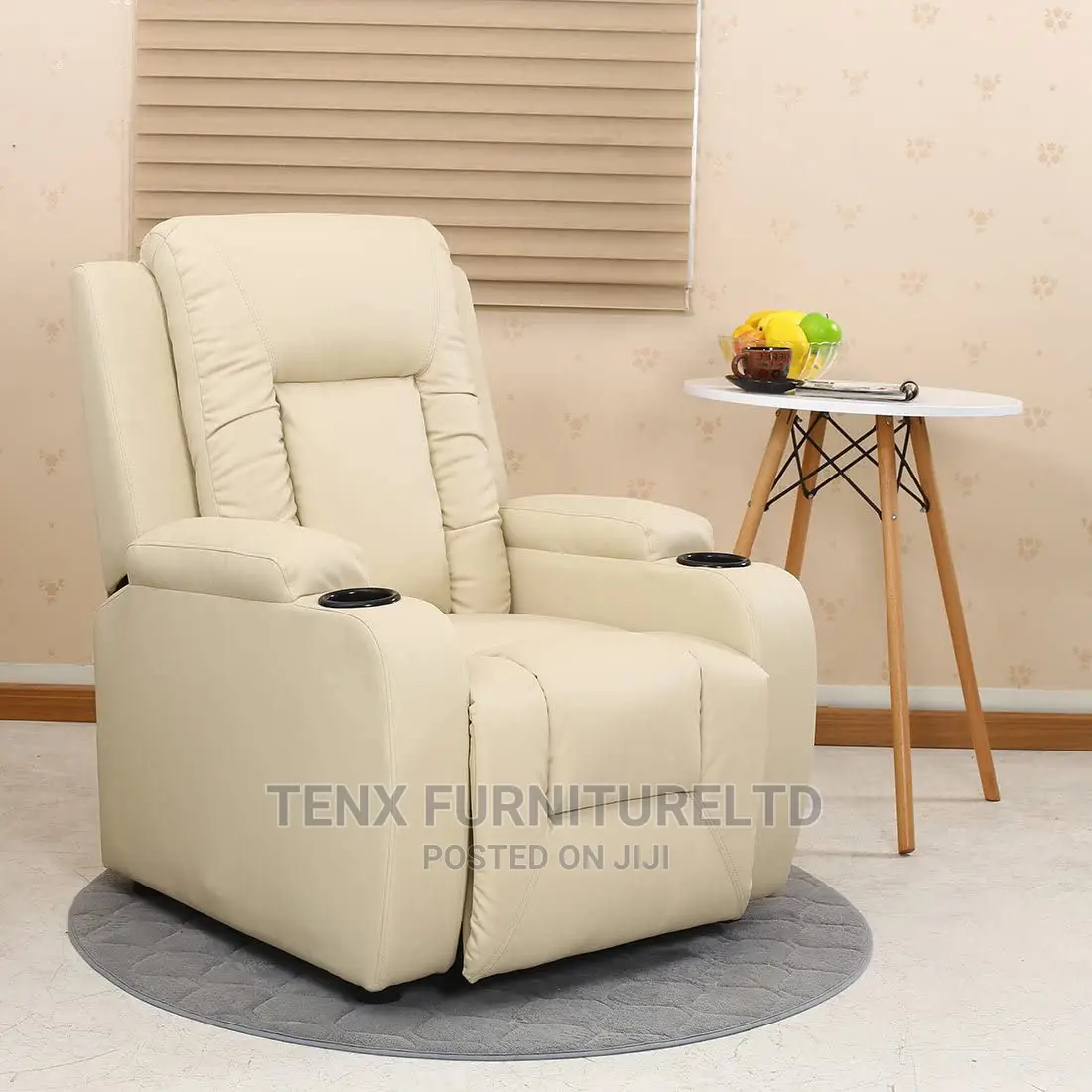 Recliner W Drink Holders Armchair