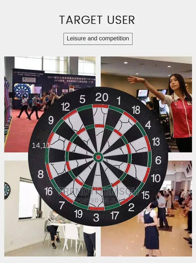 Double Sided Dartboard Game