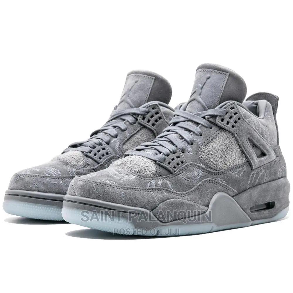 Original Gray Suede Jordan 4 Xx